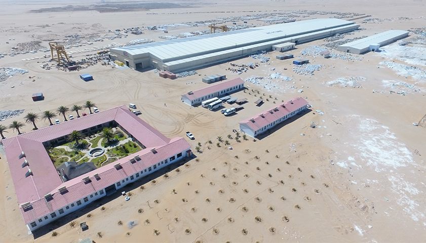凯发k8国际石材纳米比亚生产加工基地